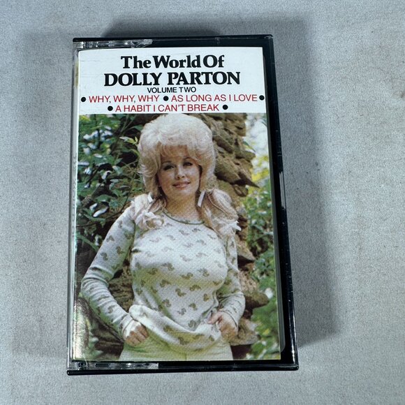 The World Of Dolly Parton Vol II Cassette Tape 1972 Country Monument Classics - Picture 1 of 4